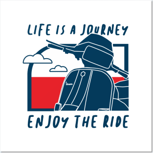 ENJOY THE RIDE Posters and Art